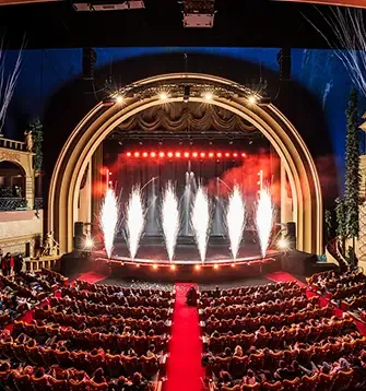 grand rex dancing fountain and indoor fireworks 3