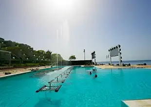 setup of a floating dancing fountain 2