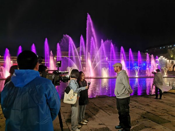 custom made water show ningbo shaoxing keqiao district interview cedric