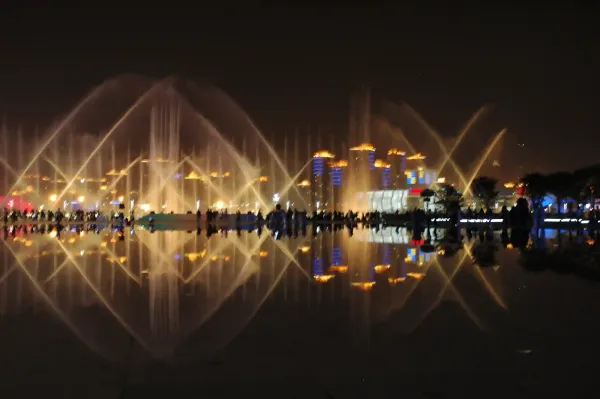 dancing fountain shanghai expo opening ceremony 3