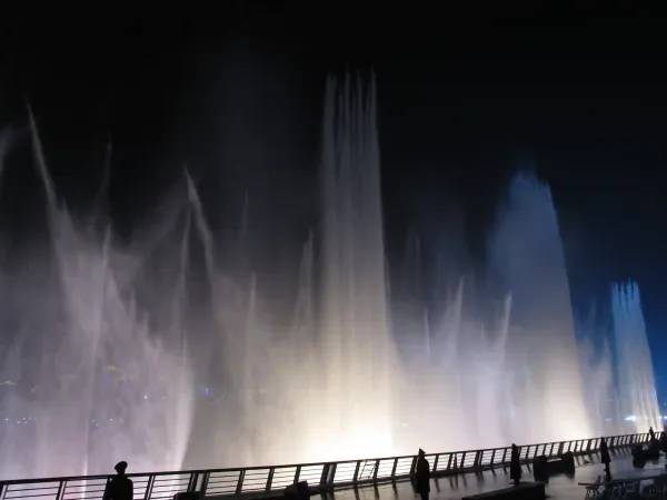spectacle aquatique géant shanghai expo 18